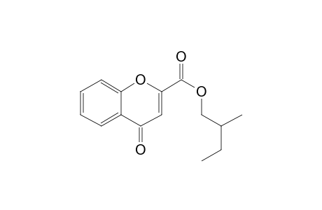 Chromone-2-carboxylic acid, 2-methylbutyl ester