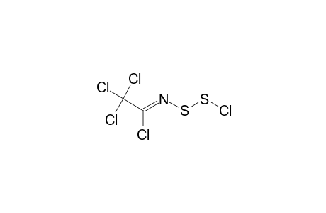 Ethanimidoyl chloride, 2,2,2-trichloro-N-(chlorodithio)-