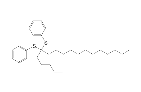 Benzene, 1,1'-[(1-pentyltridecylidene)bis(thio)]bis-