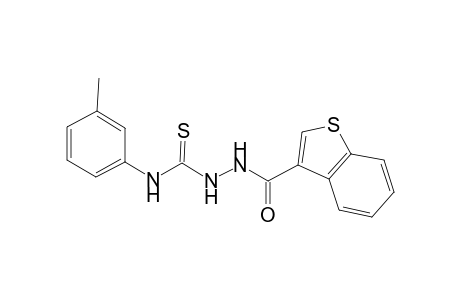 2-(1-benzothien-3-ylcarbonyl)-N-(3-methylphenyl)hydrazinecarbothioamide