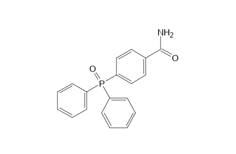 p-(DIPHENYLPHOSPHINYL)BENZAMIDE