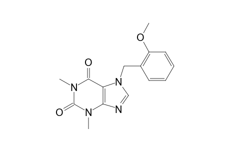 7-(2-methoxybenzyl)-1,3-dimethyl-3,7-dihydro-1H-purine-2,6-dione