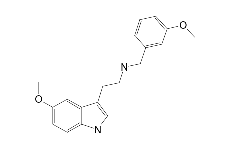 N2-(3-Methoxybenzyl)-5-methoxytryptamine