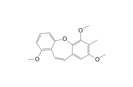 1,6,8-Trimethoxy-7-methyl-dibenz(B,F)oxepin