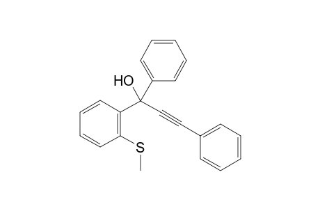 1-(2-(Methylthio)phenyl)-1,3-diphenylprop-2-yn-1-ol