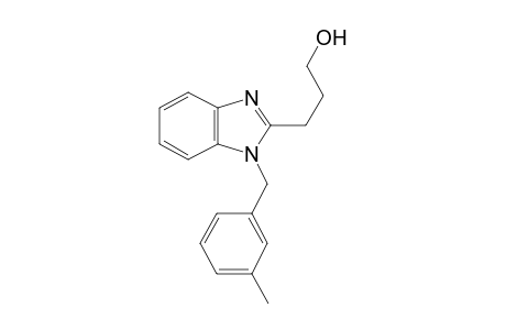 1H-benzimidazole-2-propanol, 1-[(3-methylphenyl)methyl]-