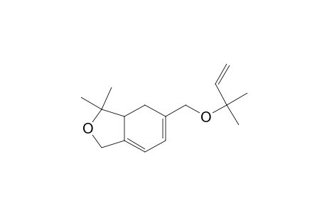 Isobenzofuran, 6-[[(1,1-dimethyl-2-propenyl)oxy]methyl]-1,3,7,7a-tetrahydro-1,1-dimethyl-