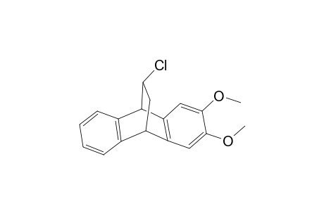 syn-7-Chloro-2,3-(10,11-dimethoxybenzo)-5,6-benzobicyclo[2.2.2]octa-2,5-diene