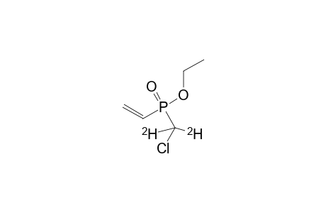 ETHYL_ETHENYL-(CHLORO-[2-H-2]-METHYL)-PHOSPHINATE