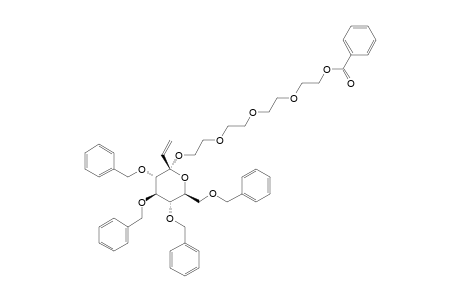 11-BENZOYLOXY-3,6,9-TRIOXAUNDECYL-2,3,4,6-TETRA-O-BENZYL-1-C-VINYL-ALPHA-D-GLUCOPYRANOSIDE