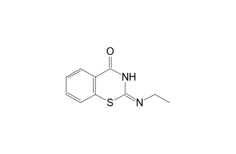 2,3-dihydro-2-(ethylimino)-4H-1,3-benzothiazin-4-one