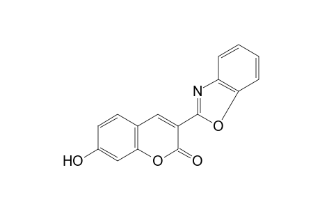 3-(2-benzoxazolyl)-7-hydroxycoumarin