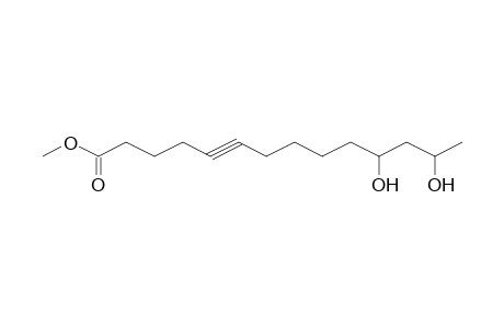 11,13-Dihydroxy-tetradec-5-ynoic acid, methyl ester