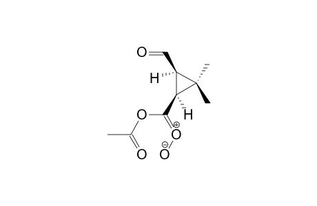 1-(ACETOXYPEROXYDEHYDROMETHYL)-2,2-DIMETHYL-3-FORMYLCYClOPROPANE