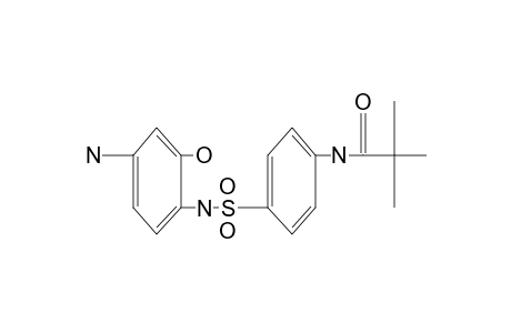 4'-[(4-amino-2-hydroxyphenyl)sulfamoyl]-2,2-dimethylpropionanilide