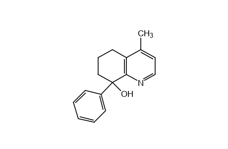 4-methyl-8-phenyl-5,6,7,8-tetrahydro-8-quinolinol