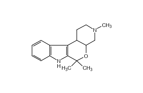 1,2,3,4,4a,6,7,11c-octahydro-3,6,6-trimethylpyrido[4',3':5,6]pyrano[3,4-b]indole