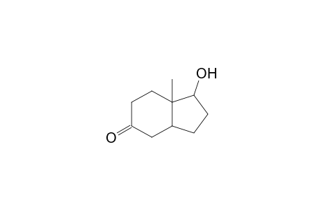 5H-Inden-5-one, octahydro-1-hydroxy-7a-methyl-