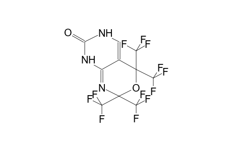 7-Oxo-2,2,4,4-tetrakis(trifluoromethyl)-4,6,7,8-tetrahydro-2H-pyrimido[4,5-d]-91,3)-oxazine