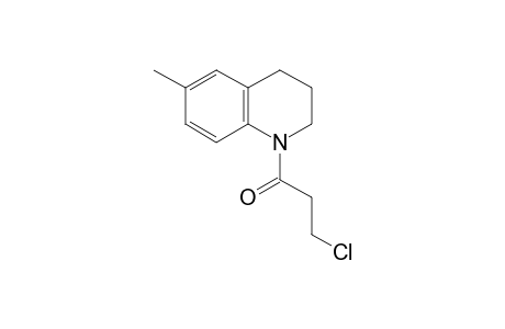 1-(3-chloropropionyl)-6-methyl-1,2,3,4-tetrahydroquinoline