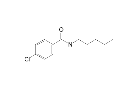 4-Chlorobenzamide, N-pentyl-