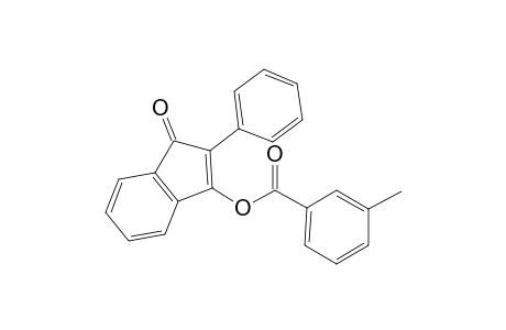 3-Methyl-benzoic acid 3-oxo-2-phenyl-3H-inden-1-yl ester