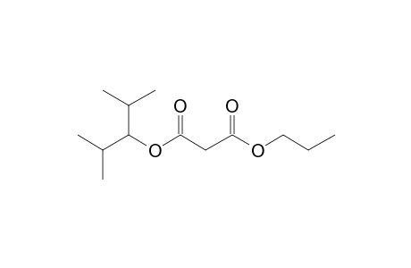 Malonic acid, 2,4-dimethylpent-3-yl propyl ester