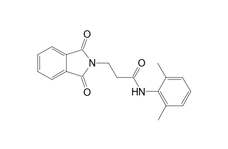 1H-Isoindole-2-propanamide, N-(2,6-dimethylphenyl)-2,3-dihydro-1,3-dioxo-
