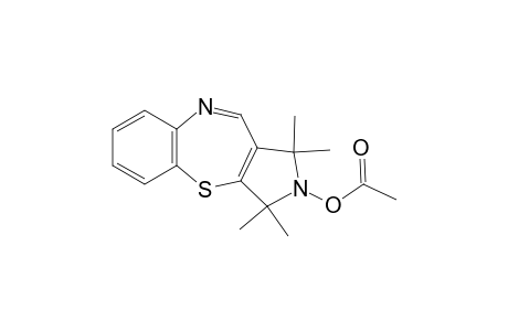 1,1,3,3-Tetramethyl-2,3-dihydro-1H-pyrrolo-[3,4-b]benzo[1,5]thiazepin-2-acetate