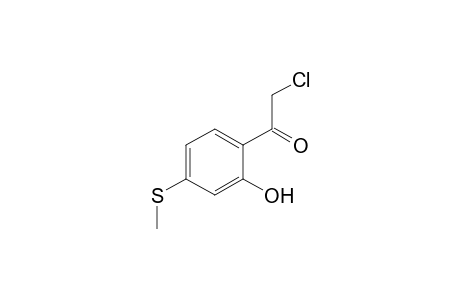 2-chloro-2'-hydroxy-4'-(methylthio)acetophenone