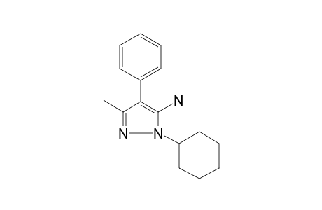 Pyrazol-5-amine, 1-cyclohexyl-3-methyl-4-phenyl-