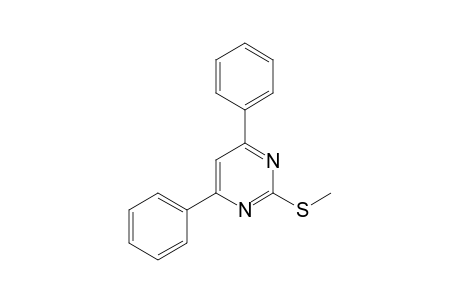 4,6-DIPHENYL-2-METHYLTHIO-PYRIMIDINE