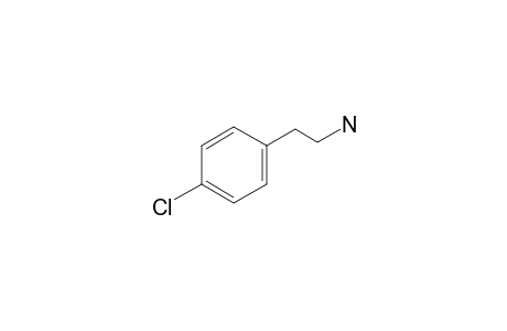 PHENETHYLAMINE, P-CHLORO-,