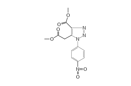 4-CARBOXY-1-(p-NITROPHENYL)-1H-1,2,3-TRIAZOLE-5-ACETIC ACID, DIMETHYL ESTER