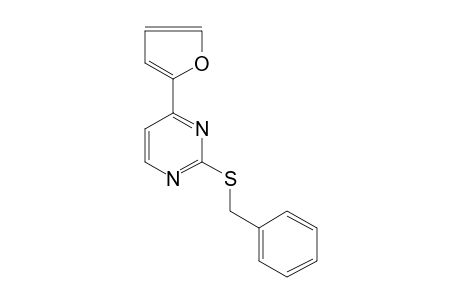 2-(benzylyhio)-4-(2-furyl)pyrimidine