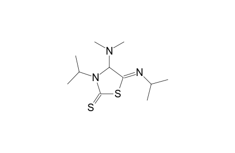 4-(Dimethylamino)-3-isopropyl-5-(isopropylimino)-2-thioxothiazolidine
