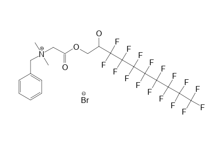 (5-HYDROXYL-5-PERFLUOROACETYL-2-OXO-3-OXAPENTYL)-BENZYL-DIMETHYL-AMMONIUM-BROMIDE