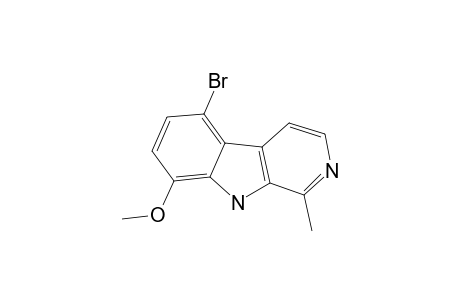 5-BROMO-8-METHOXY-1-METHYL-BETA-CARBOLINE