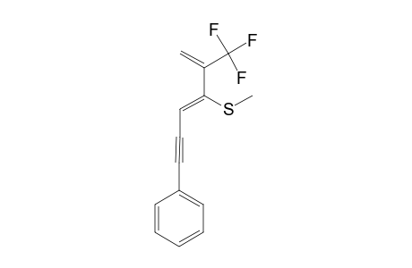 (Z)-3-(METHYLTHIO)-6-PHENYL-2-(TRIFLUOROMETHYL)-HEX-1,3-DIEN-5-YNE