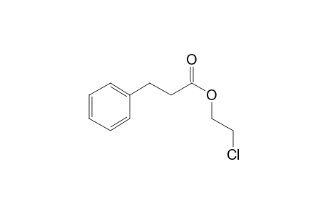 3-Phenylpropionic acid, 2-chloroethyl ester