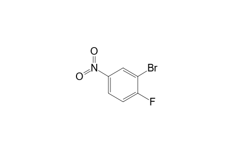 3-Bromo-4-fluoro-1-nitrobenzene