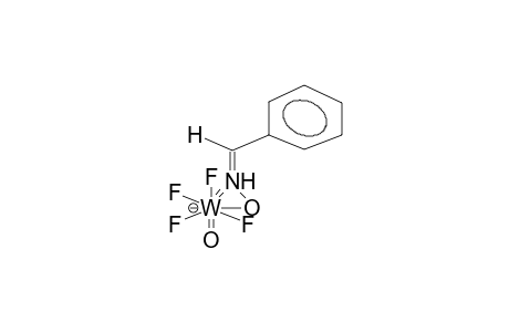 TETRAFLUORO(ANTI-BENZYLIDENAMINOXY)OXOTUNGSTENATE ANION