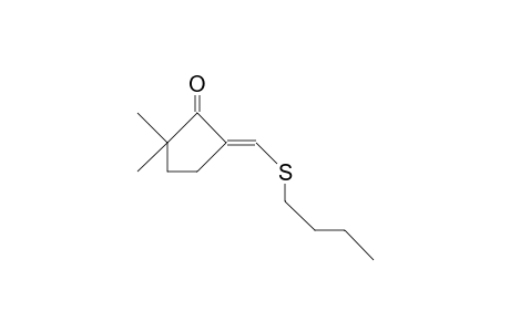 2-(N-Butylthiomethylidene)-5,5-dimethyl-cyclopentanone