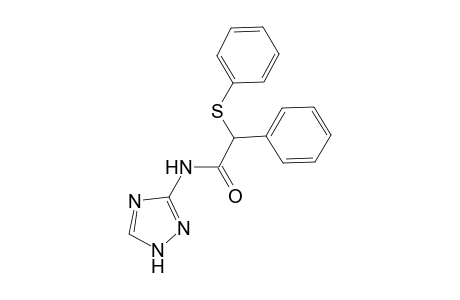 2-phenyl-2-(phenylsulfanyl)-N-(1H-1,2,4-triazol-3-yl)acetamide