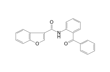 Benzofuran-3-carboxamide, N-(2'-benzoylphenyl)-