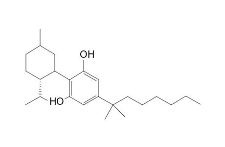 1-Methyl-4-isopropyl-3-[2',6'-dihydroxy-4'-(1",1"-dimethylheptyl)]-cyclohexane