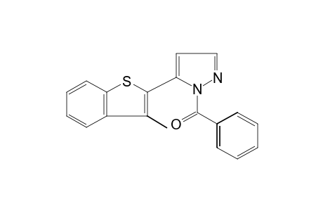 1-benzoyl-5-(3-methylbenzo[b]thien-2-yl]pyrazole