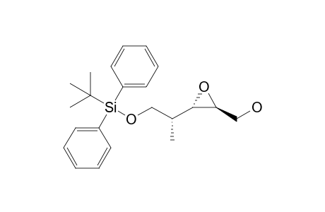 (2S,3S,4R)-5-(Tert-butyldiphenylsilyloxy)-2,3-epoxy-4-methylpentan-1-ol