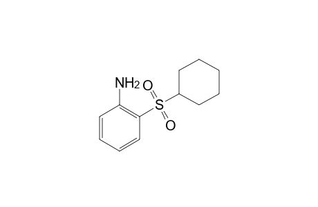 o-(cyclohexylsulfonyl)aniline