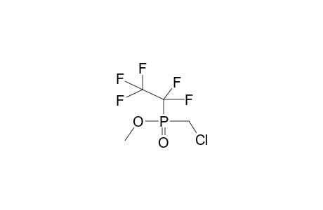 METHYL PENTAFLUOROETHYL(CHLOROMETHYL)PHOSPHINATE